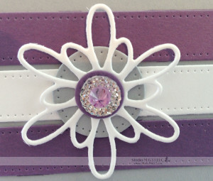 Jeweled Purple Greeting--StudioM633.com
