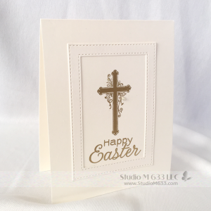 Happy-Easter--Gold-Cross